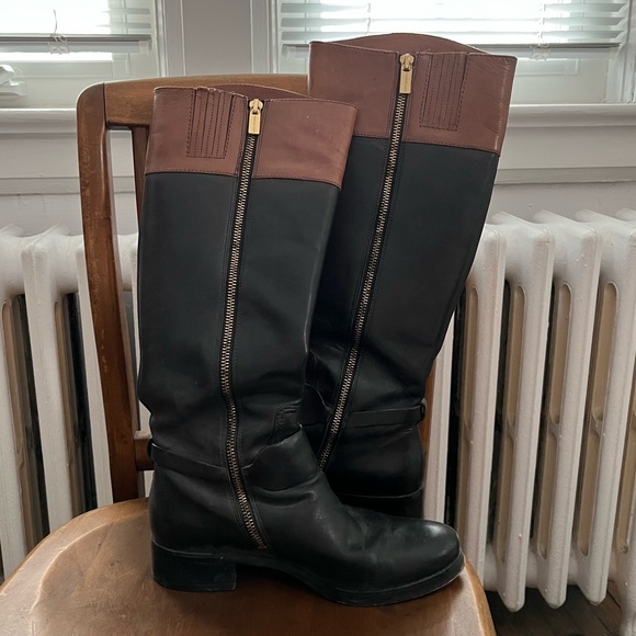Michael Kors Two-Tone Boots - Picture 2 of 4